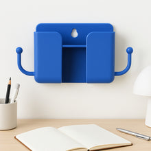 Blue Wall Mount Mobile Stand With Hook (Pack of  2 Qty)