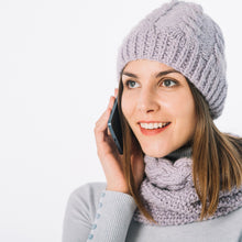 6250  Cap For Winter Woolen Knitted Black Inside Fur Caps (Minimum 2 Qty)