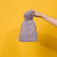 6250  Cap For Winter Woolen Knitted Black Inside Fur Caps (Minimum 2 Qty)