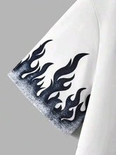T-SHIRTS FIRE PRINT