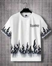 T-SHIRTS FIRE PRINT