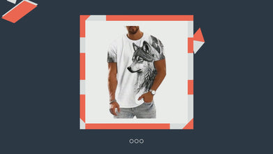 T-SHIRT DOG PRINT